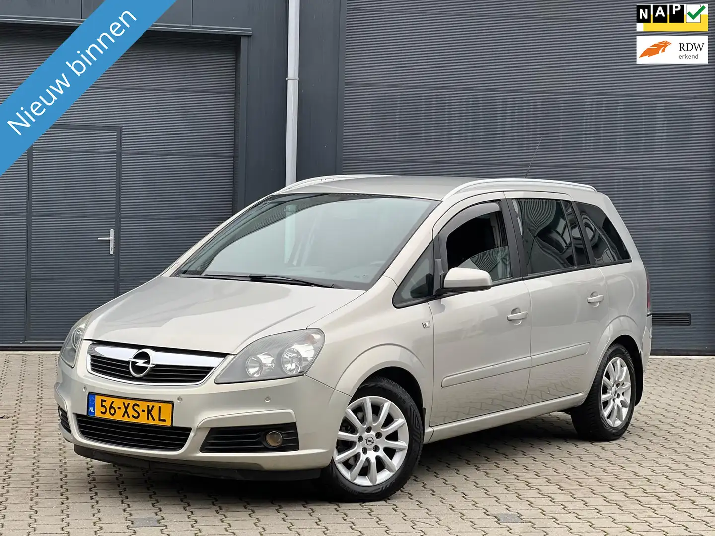 Opel Zafira 1.8 Temptation|Automaat|7Pers|1e Eig Gris - 1