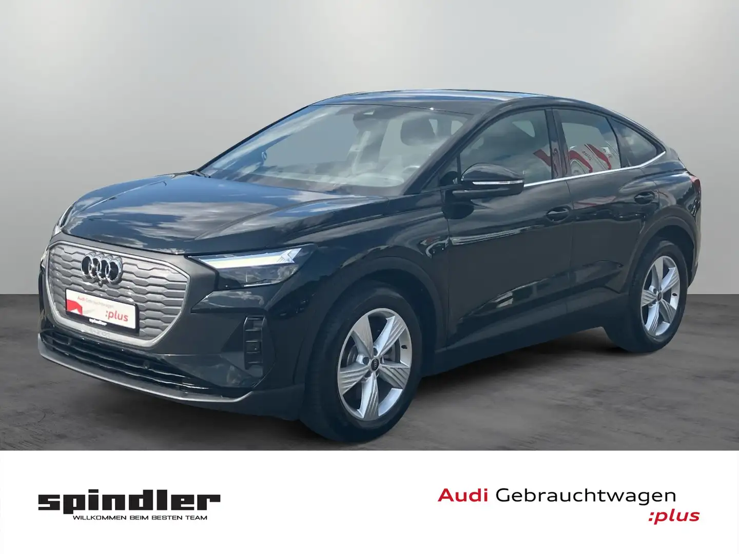 Audi Q4 e-tron 45 / MMI-Navi, LED, RFK, SHZ Noir - 1