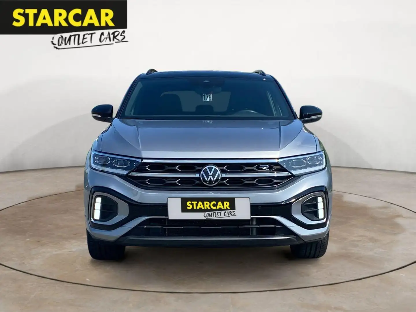 Volkswagen T-Roc R-LINE 1.5TSI+IQ.DRIVE+PANO+ACC+eHK+AHK+19"+ALARM+ Grau - 2