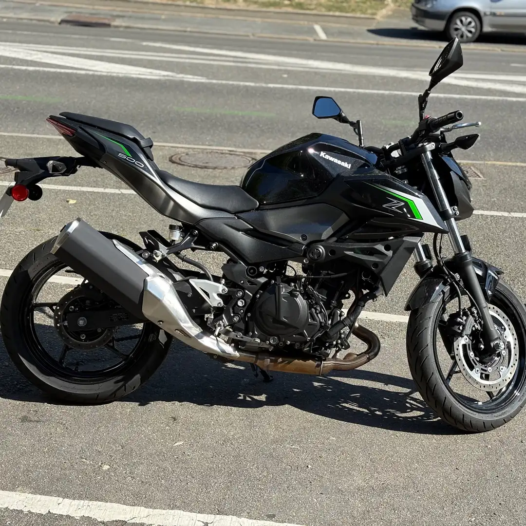 Kawasaki Z 500 Zwart - 1