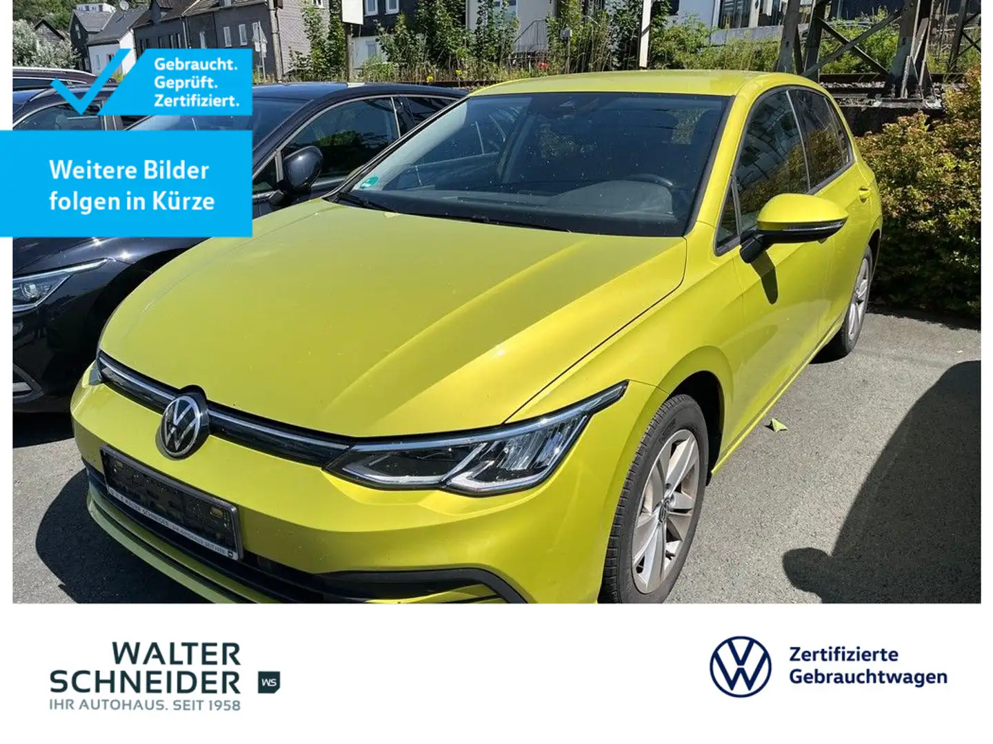 Volkswagen Golf 2.0 TDI DSG Life Navi LED ACC Jaune - 1