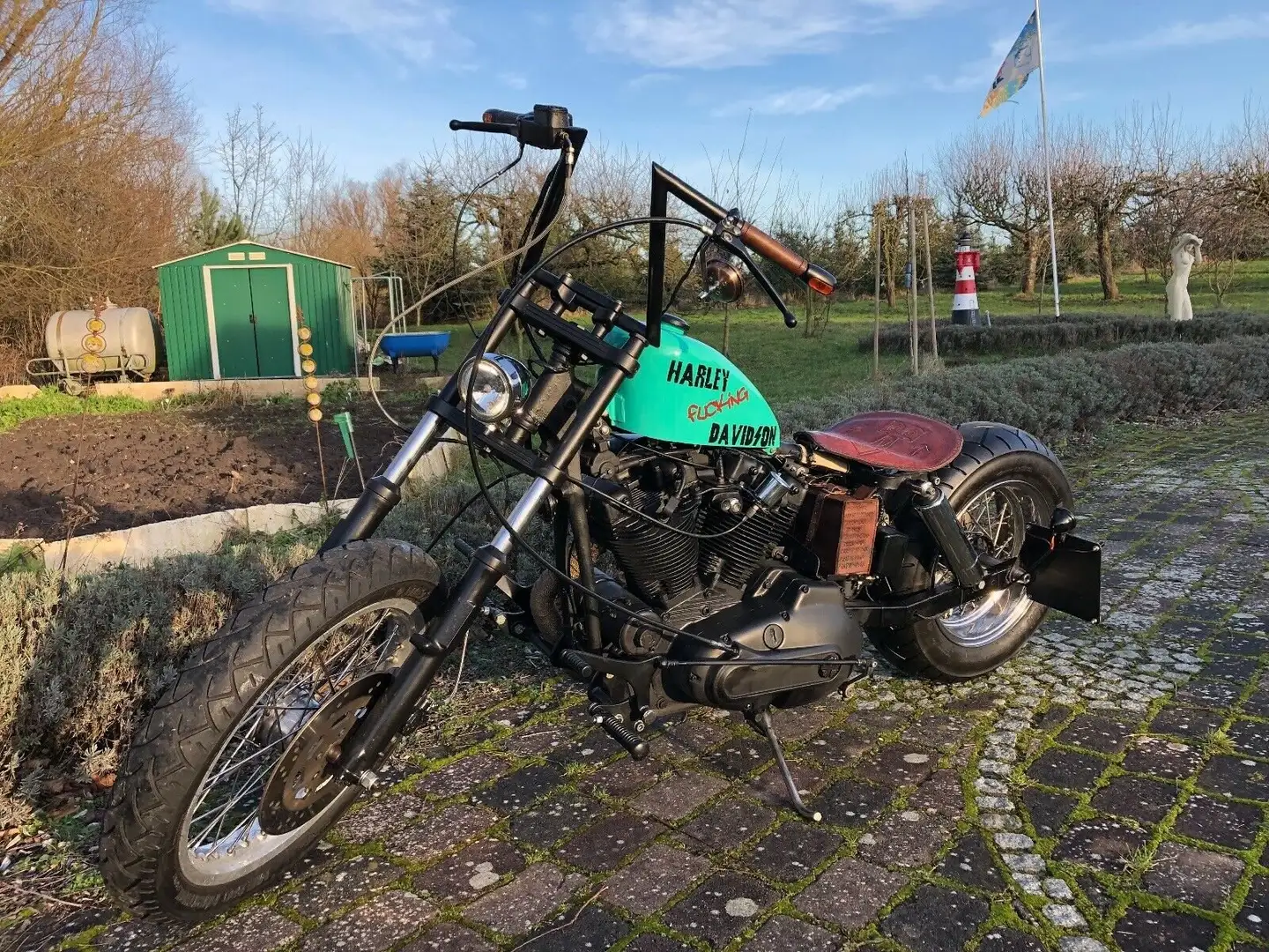 Harley-Davidson Sportster XLH Iron Bobber Zwart - 2