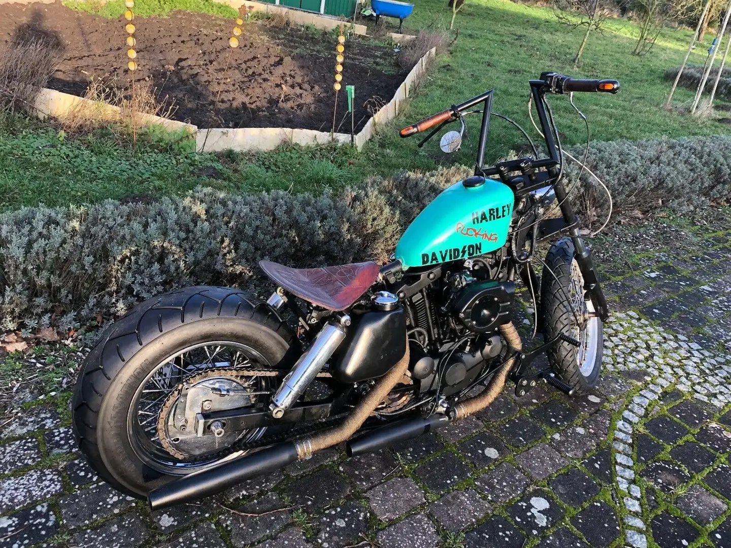 Harley-Davidson Sportster XLH Iron Bobber Zwart - 1