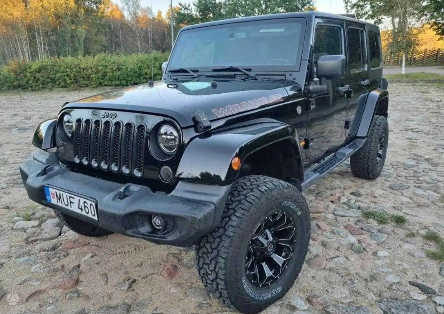 Jeep Wrangler Zwart - 1