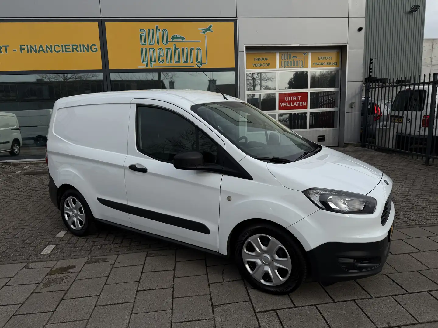 Ford Transit Courier 145.936 Km * Airco * NIEUWSTAAT * 1.5 TDCI Economy Wit - 2