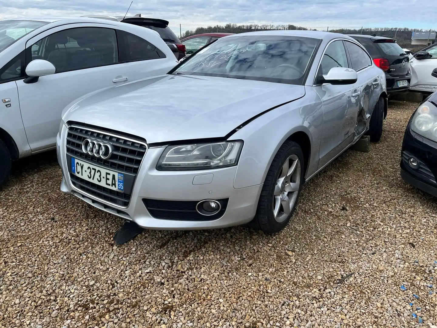 Audi A5 A5 Sportback 2.7 V6 TDi 190 / CY373 Gris - 2