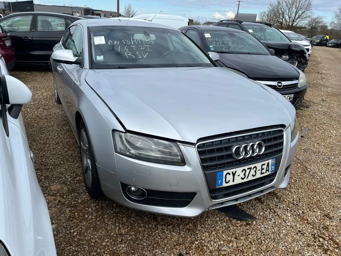 Audi A5 A5 Sportback 2.7 V6 TDi 190 / CY373 Gris - 1