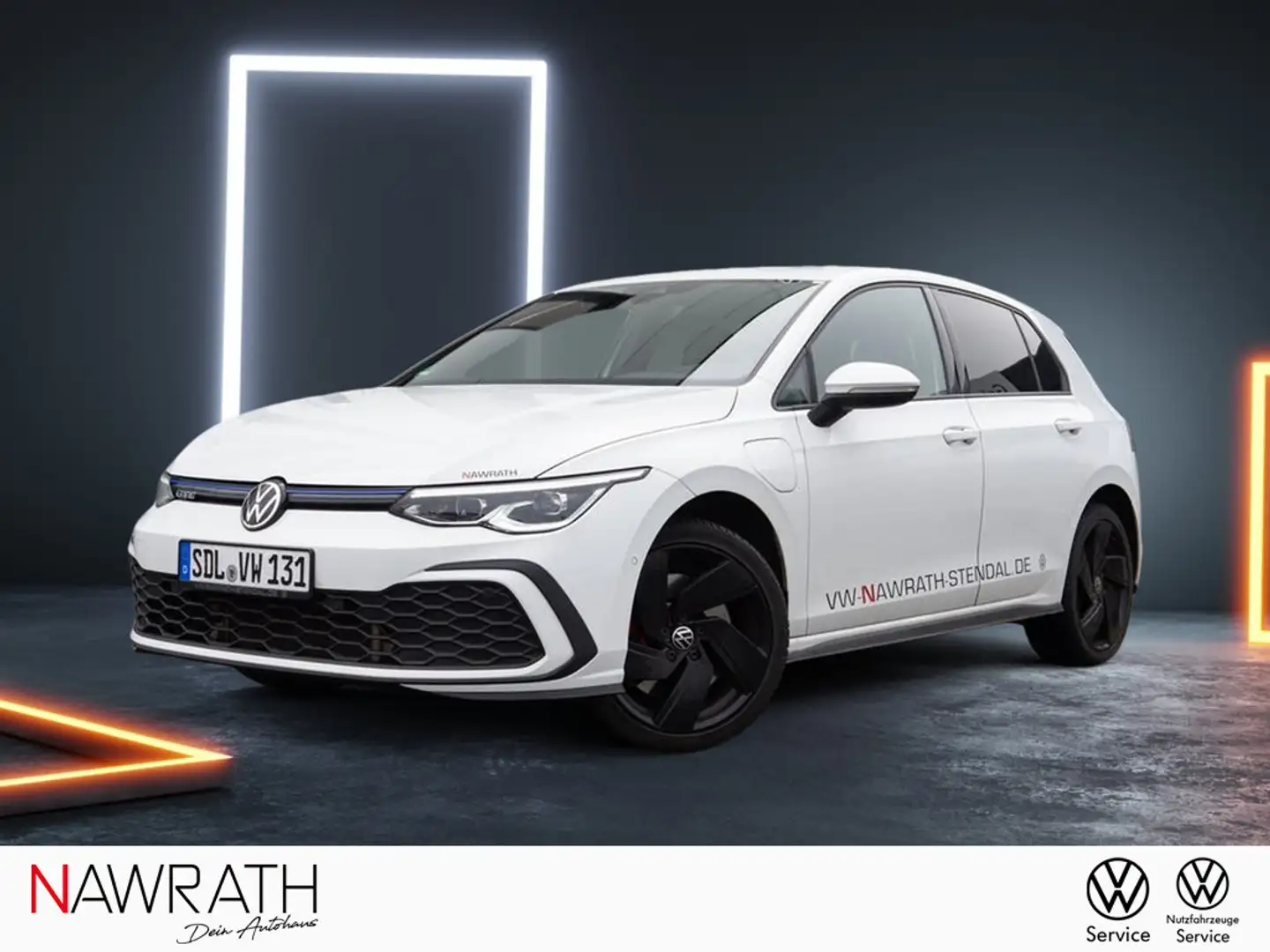 Volkswagen Golf VIII 1.4 TSI GTE eHybrid ACC HUD AID LED Weiß - 1