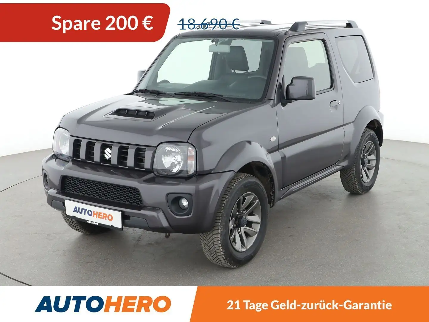 Suzuki Jimny 1.3 Style *PDC*SHZ*AHK*ALU*KLIMA* Grau - 1
