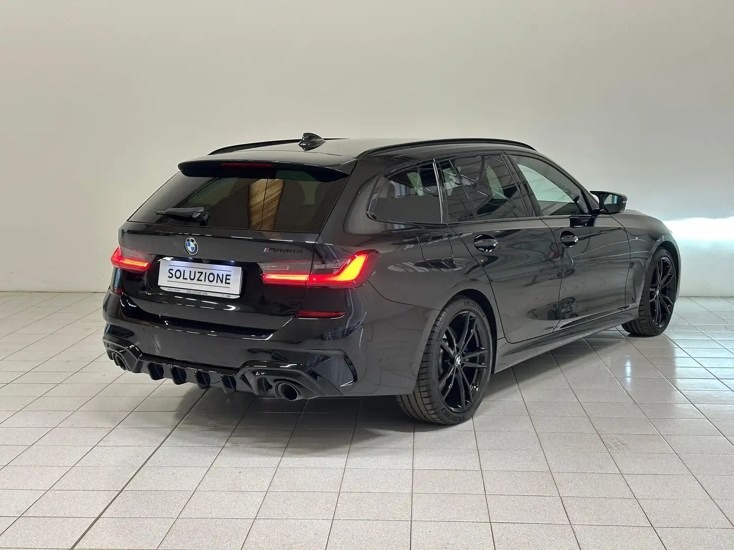 BMW 330 330d 48V xDrive Touring Msport IVA ESPOSTA Nero - 2