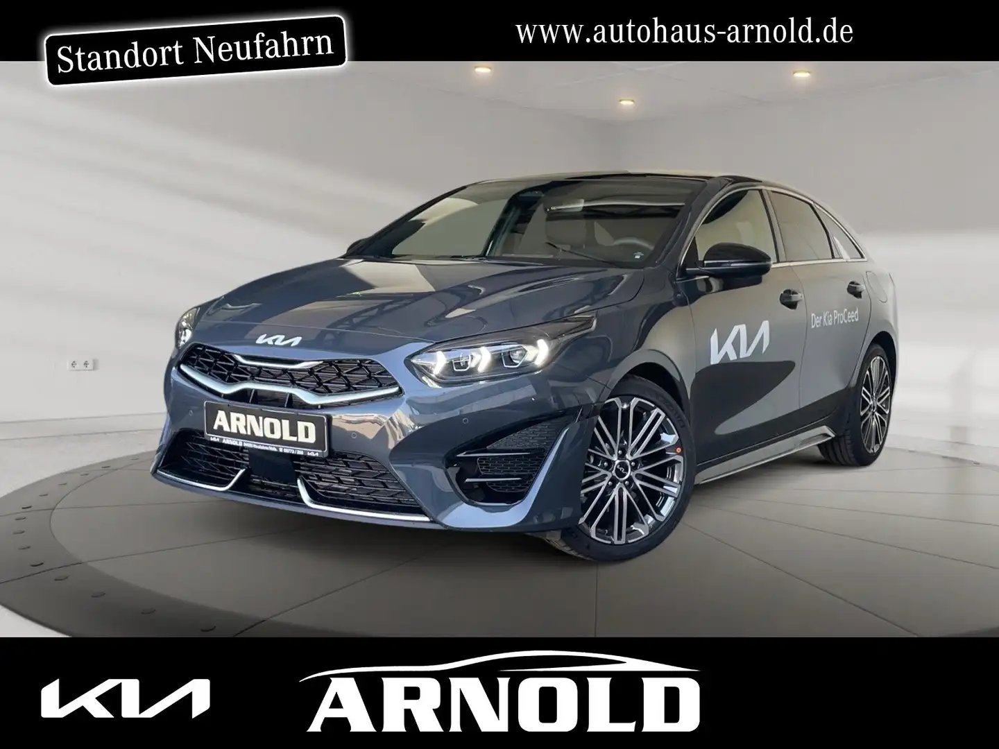 Kia ProCeed / pro_cee'd ProCeed 1.5 T-GDI GT-Line Memory Fond-Sitzh. LED Gris - 1