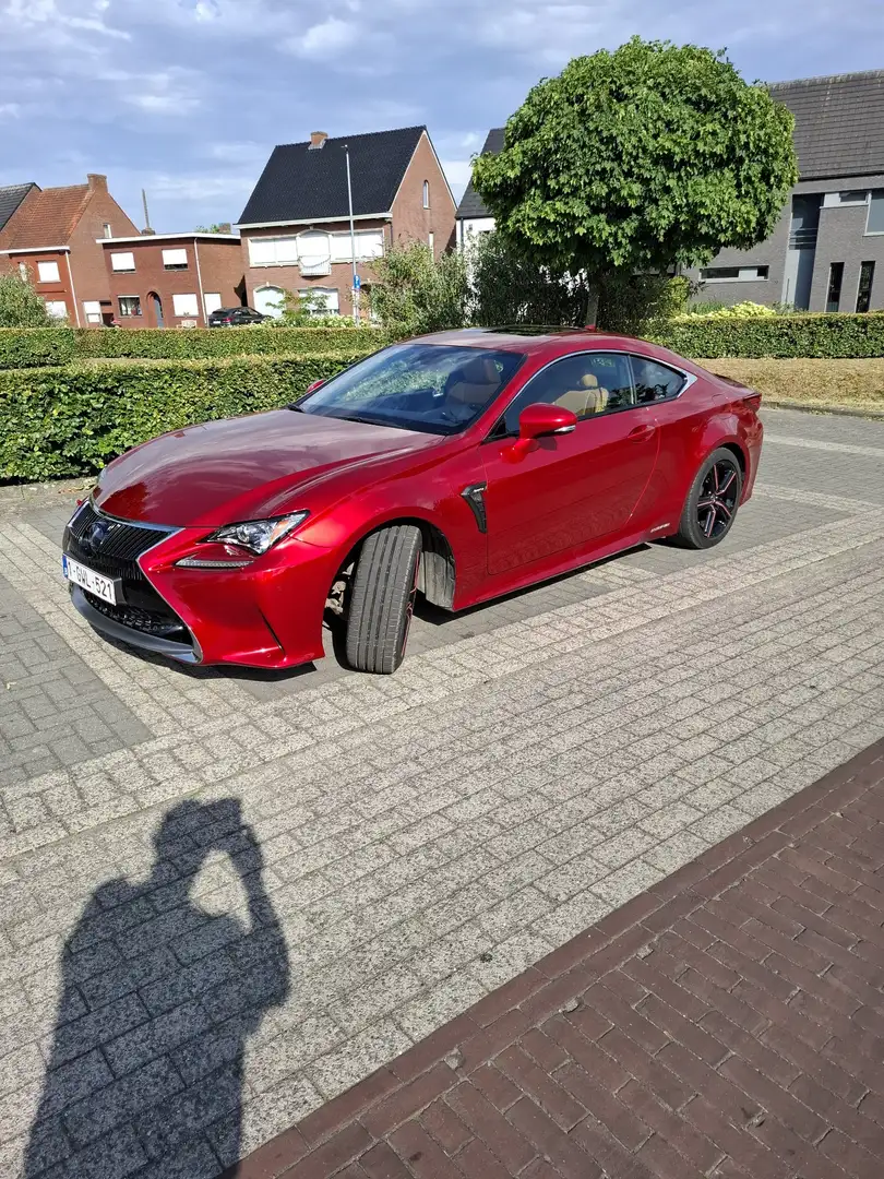 Lexus RC 300h F SPORT Rouge - 2