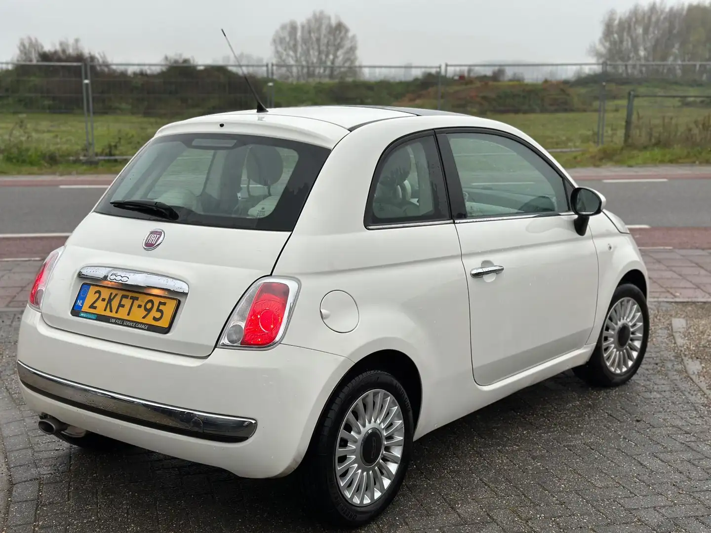 Fiat 500 1.2 Rosa airco! Blanc - 2