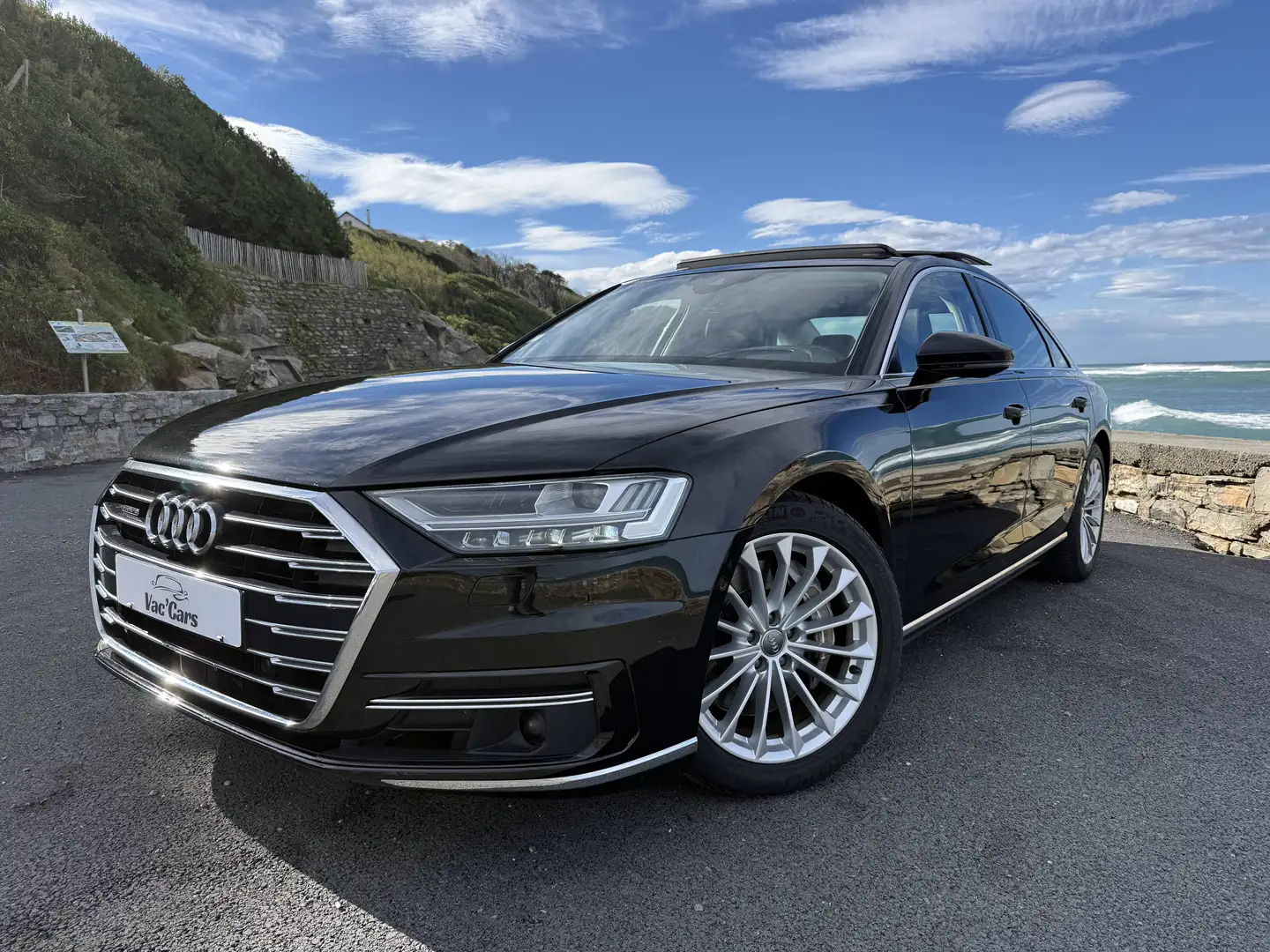 Audi A8 IV 55 TFSI 340ch Avus Extended quattro tiptronic 8 Zwart - 1