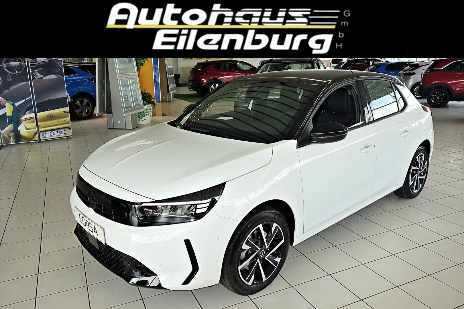 Opel Corsa 1.2 GS Automatik  LED,Rückfahrkamera,SHZ,PP v+h Blanc - 1