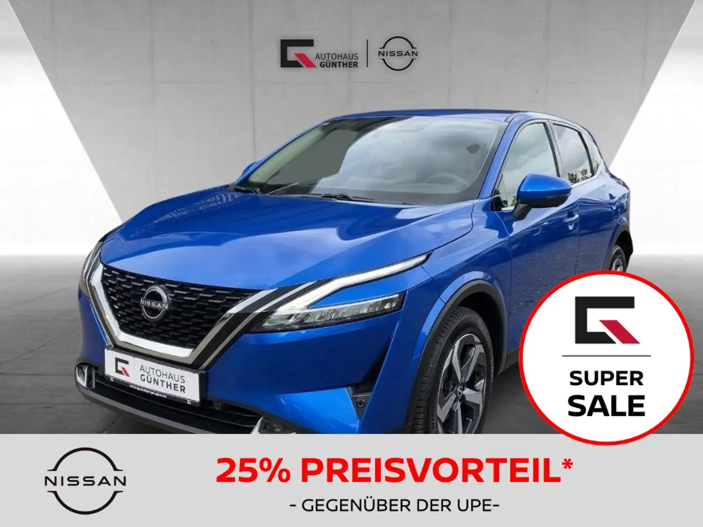 Nissan Qashqai N-CONNECTA  Automatik/Winter/HUD/Technik Blue - 1