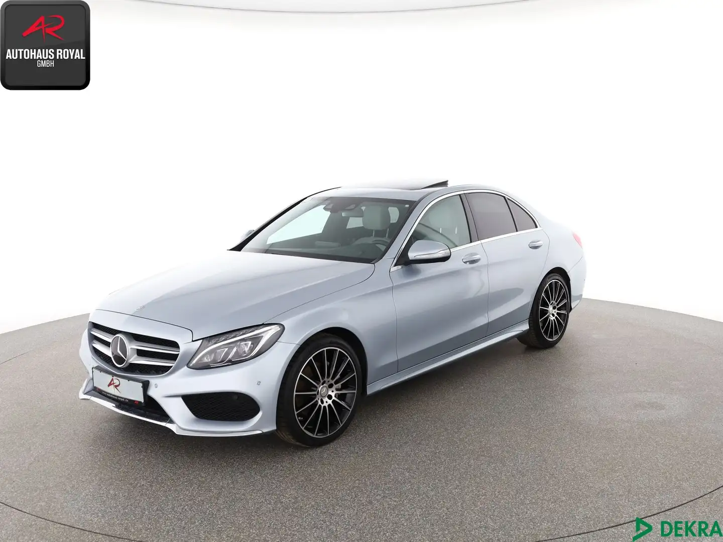 Mercedes-Benz C 220 C 220 d AMG AIRMATIC,HEADUP,DISTO,BURMESTER,ILS Срібний - 1