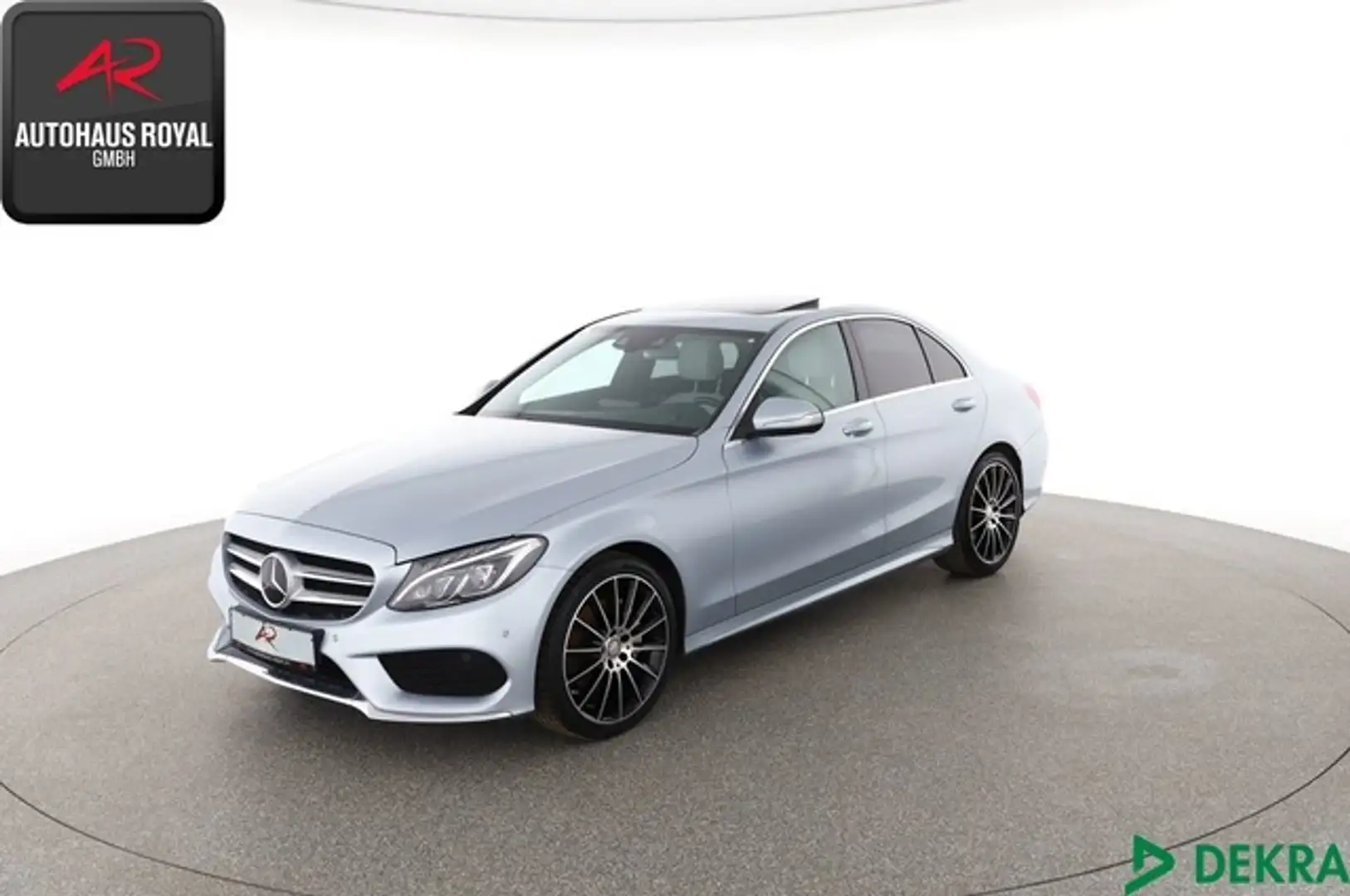 Mercedes-Benz C 220 d AMG AIRMATIC,HEADUP,DISTO,BURMESTER,ILS Argent - 1