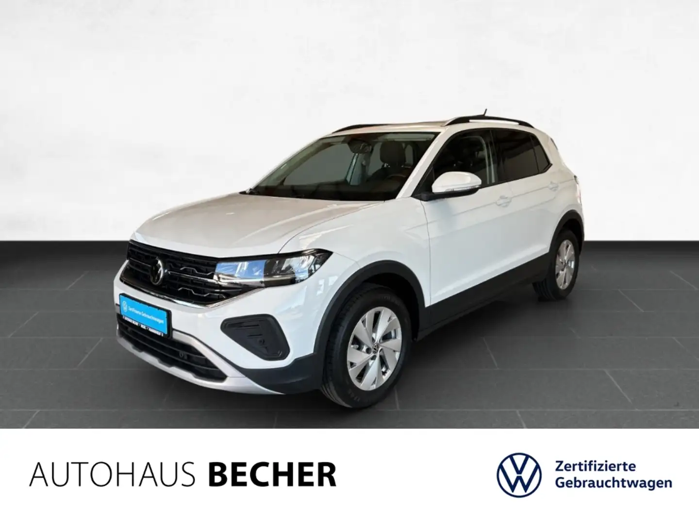 Volkswagen T-Cross 1.0 TSI DSG Life /AHK/Navi/IQ.Drive/LED Weiß - 1