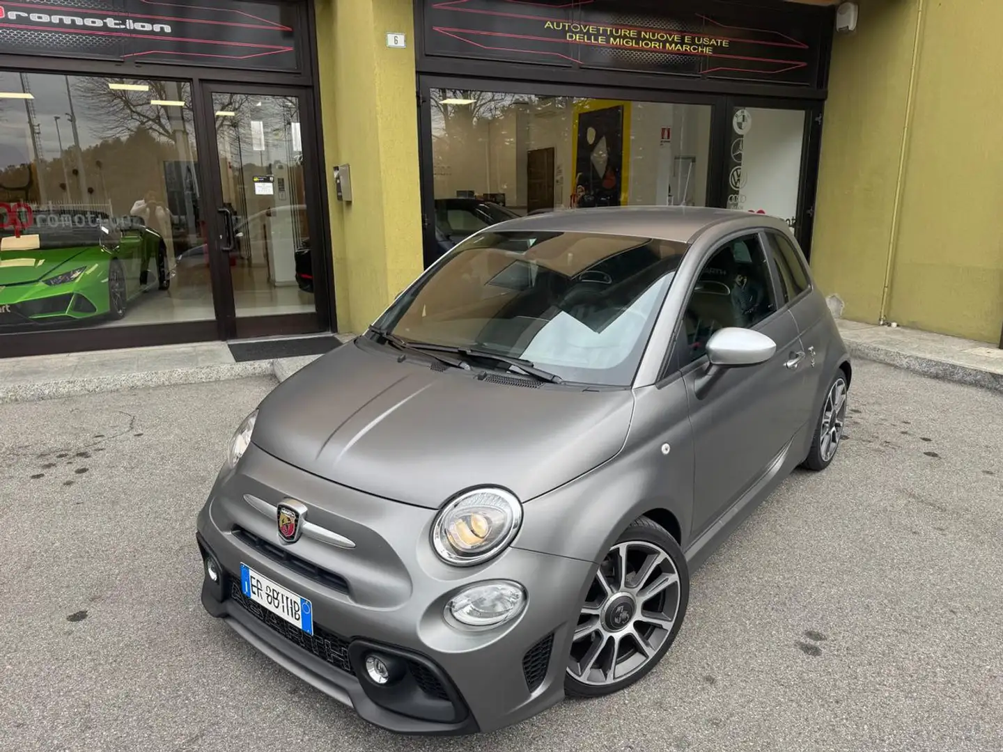 Abarth 595 1.4 Turbo T-Jet 165 CV Turismo Gris - 2