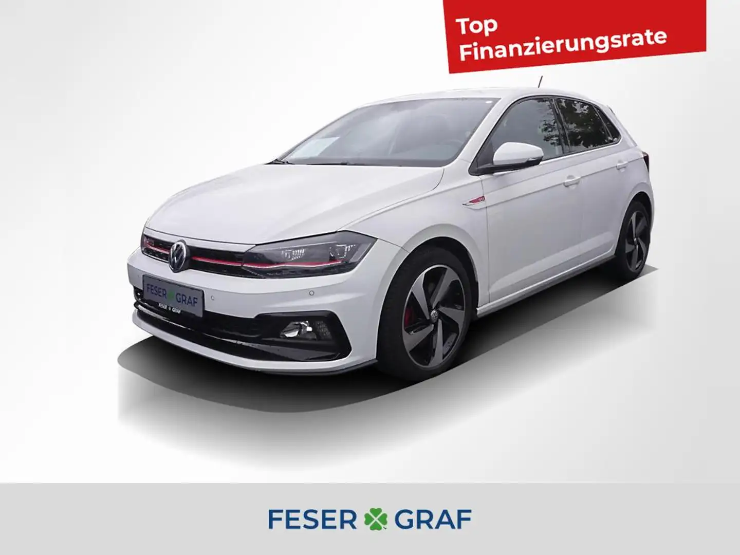 Volkswagen Polo GTI 2.0 TSI DSG Kamera ACC Navi SHZ V-Cockp Weiß - 1