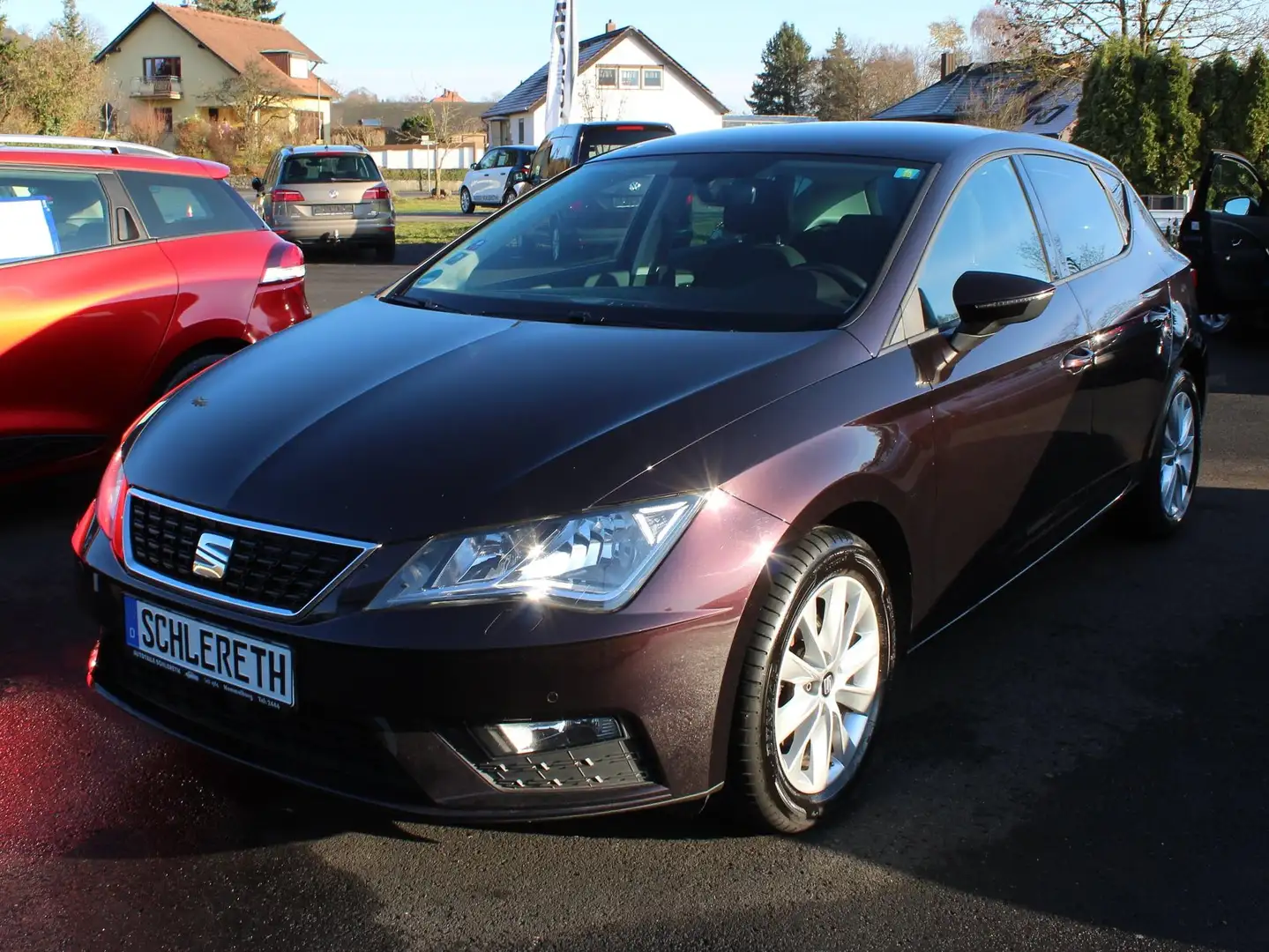 SEAT Leon Style, HU+AU+INSPEKTION NEU, viele Extras, 1. Hand Mauve - 1