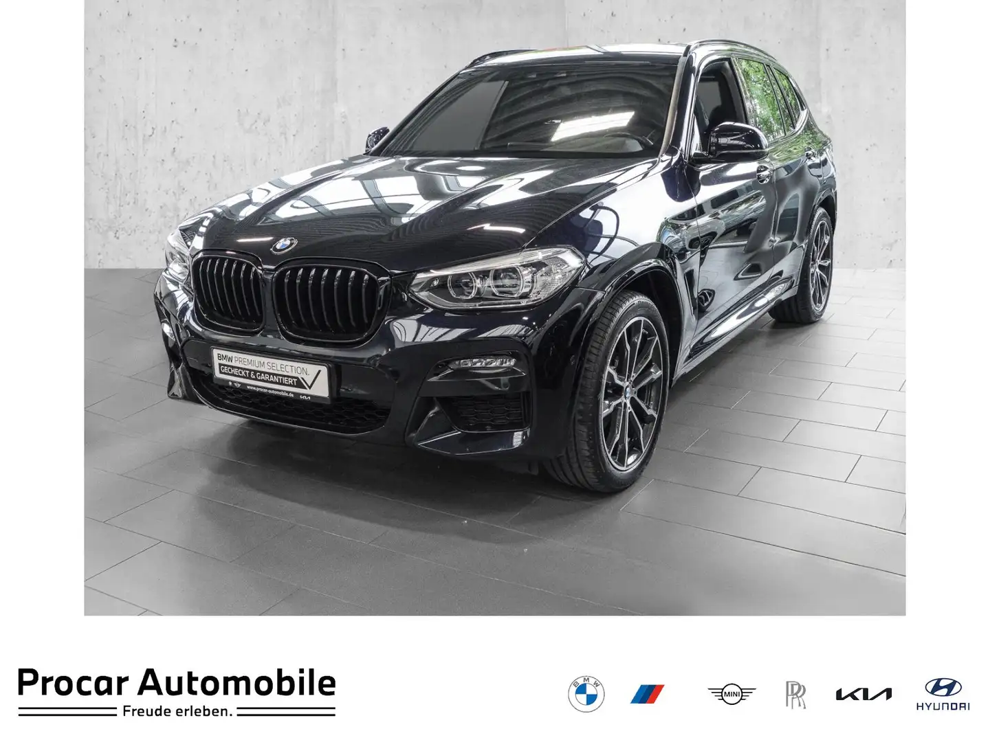 BMW X3 xDrive20d M-Sport,DA,PA,LC Prof, Noir - 1