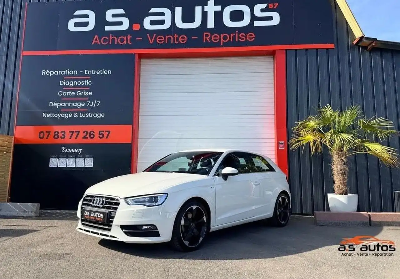 Audi A3 S-Line 1.6 TDI 105 CV jante rotor carnet