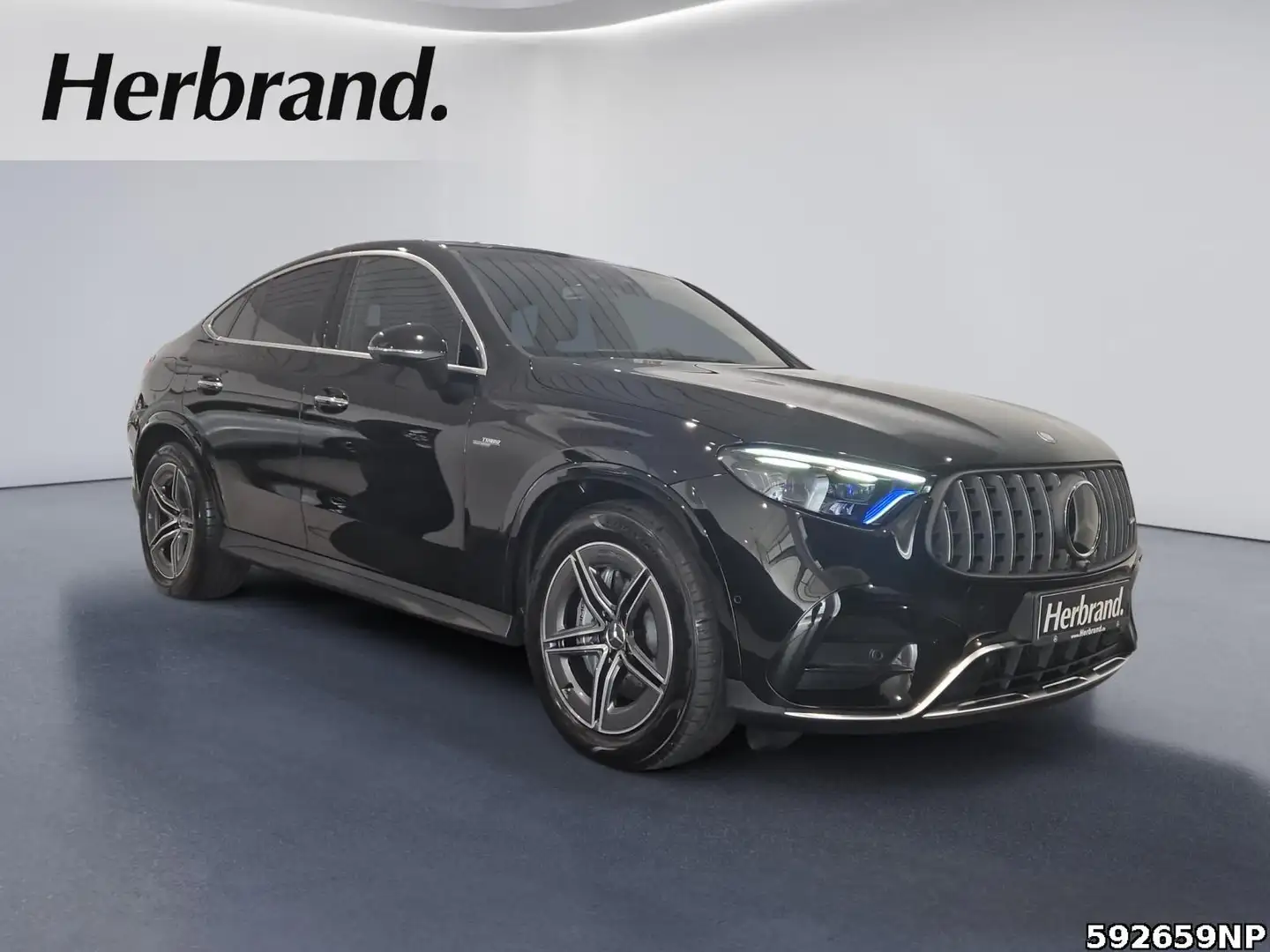 Mercedes-Benz GLC 43 AMG 4M Coupé Pano 360° AHK Burm Digital Schwarz - 2