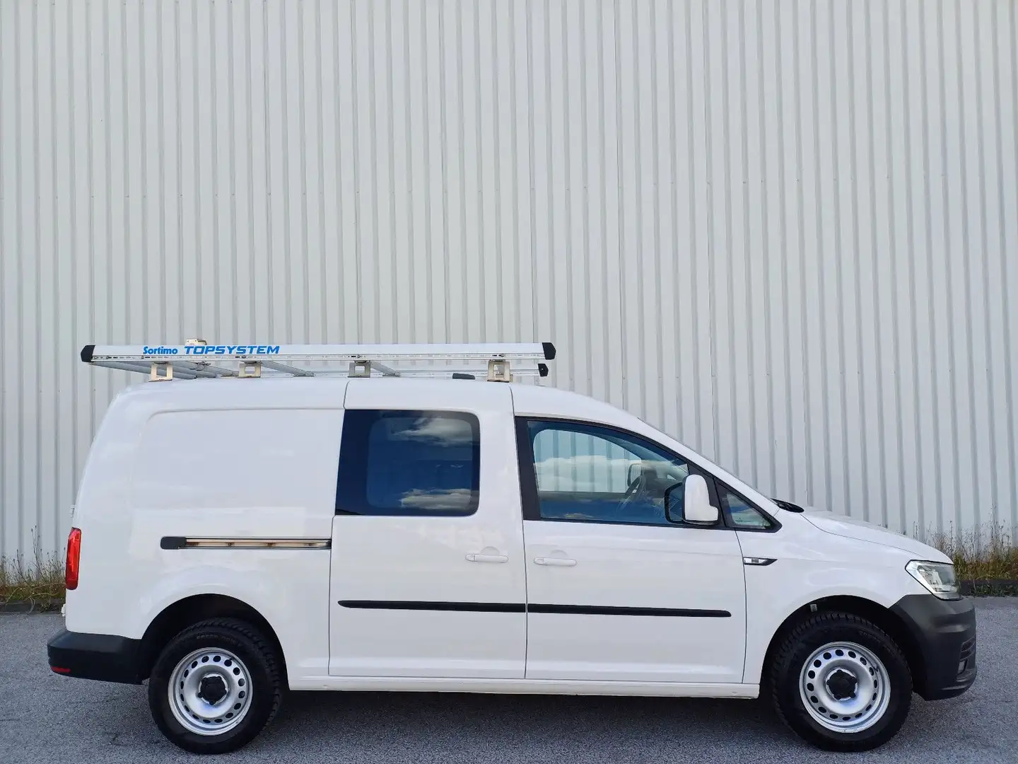 Volkswagen Caddy Nfz Maxi Kasten BMT 4Mot./ Sortimo Regalen Weiß - 1