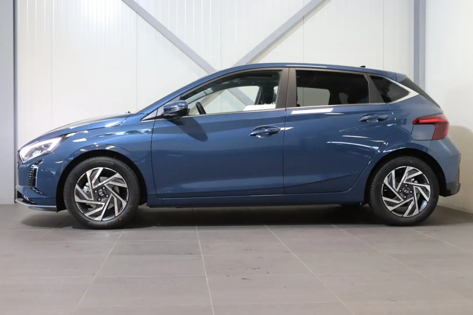 Hyundai i20 1.0 T-GDI Prem. Sky FULL OPTION "RIJKLAAR" Bleu - 2