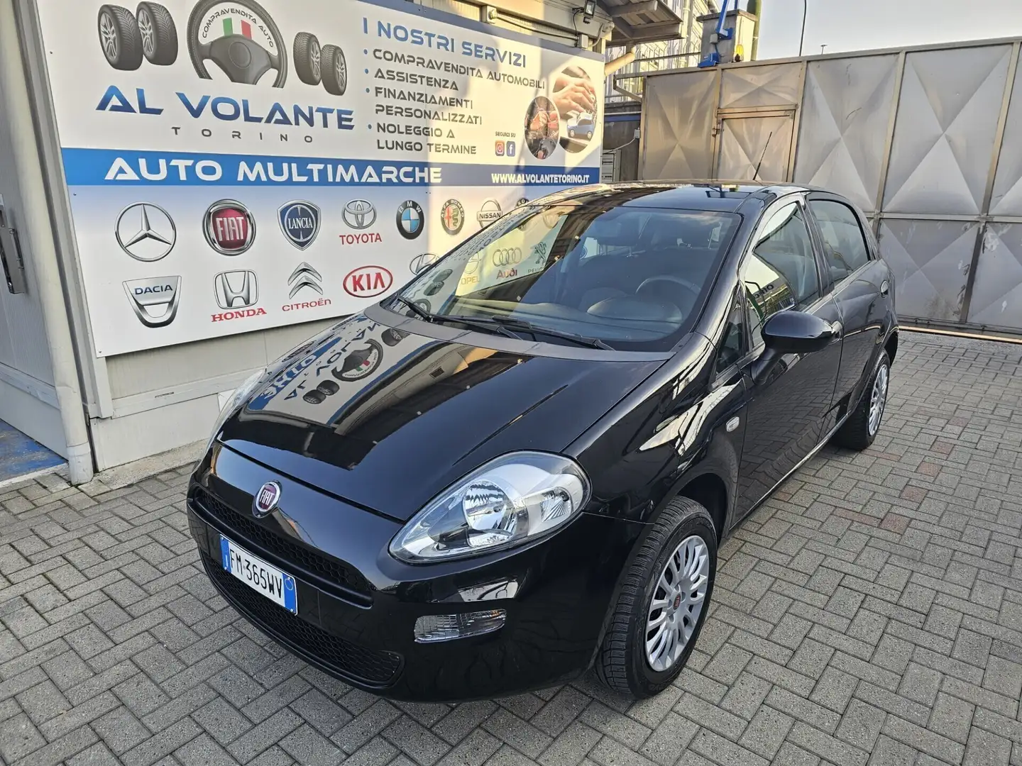 Fiat Punto 1.4 8V 5 porte Natural Power Street Negro - 1