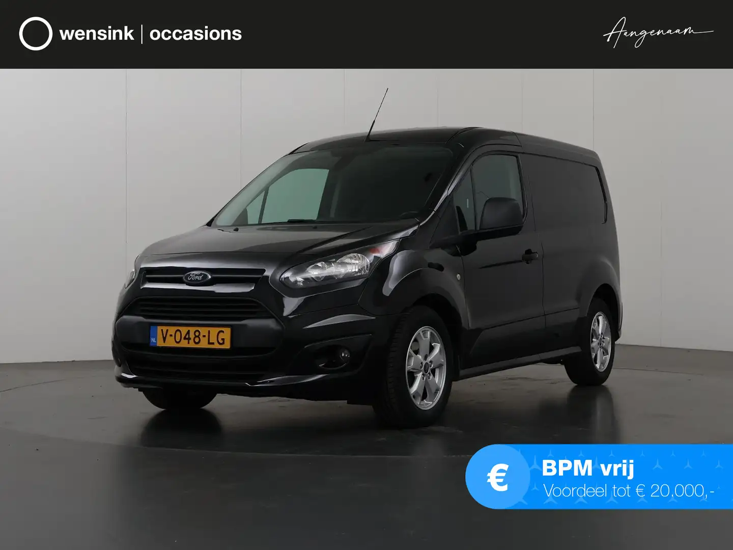 Ford Transit Connect 1.5 TDCI | L1 | TREND | 3-ZITS | CAMERA | AIRCO | Zwart - 1