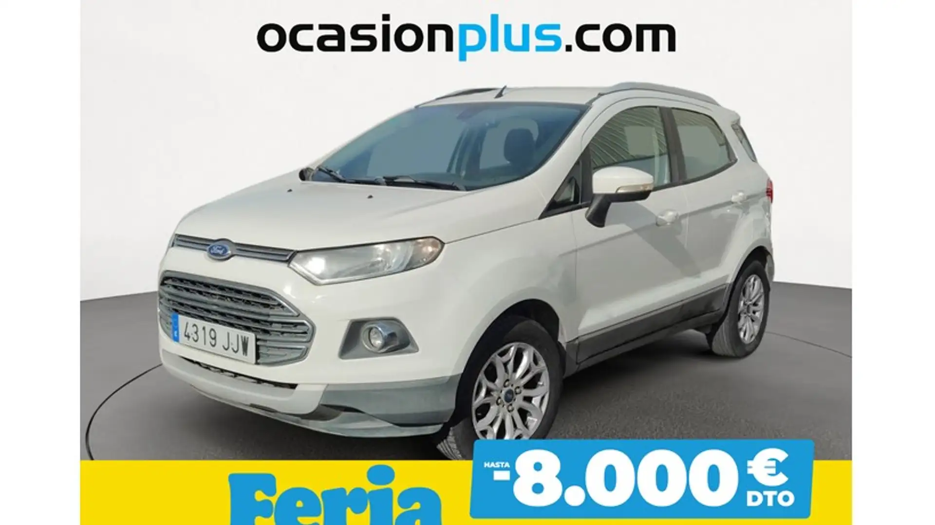 Ford EcoSport 1.50TDCi Titanium 95 Blanco - 1