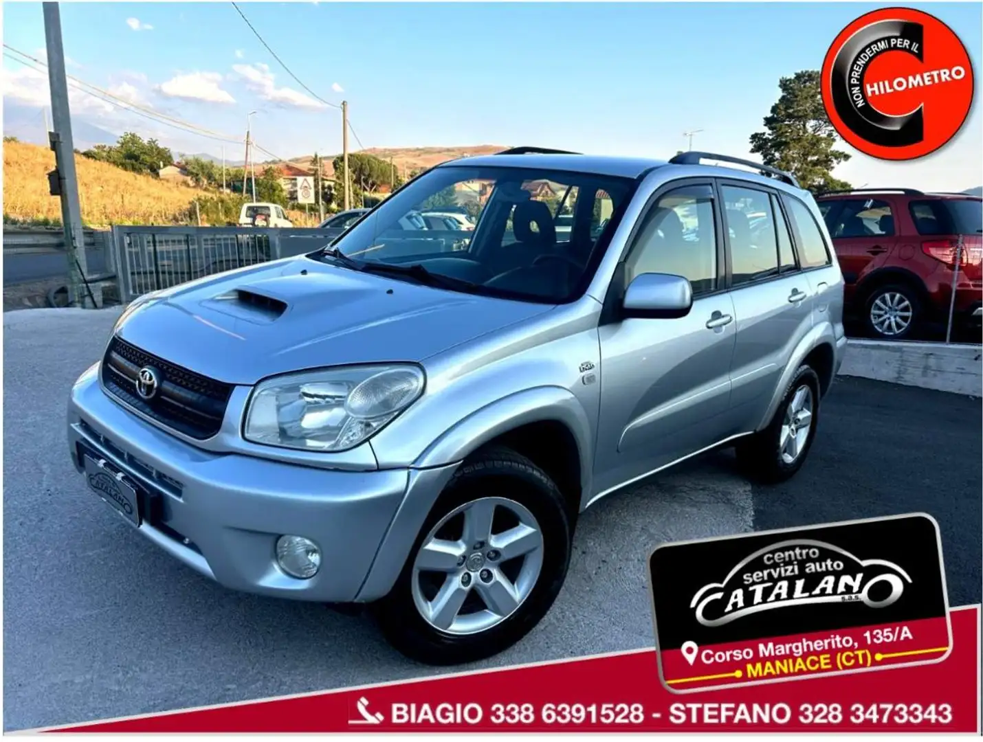 Toyota RAV 4 2.0 Tdi D-4D 5 porte Sol Argento - 1