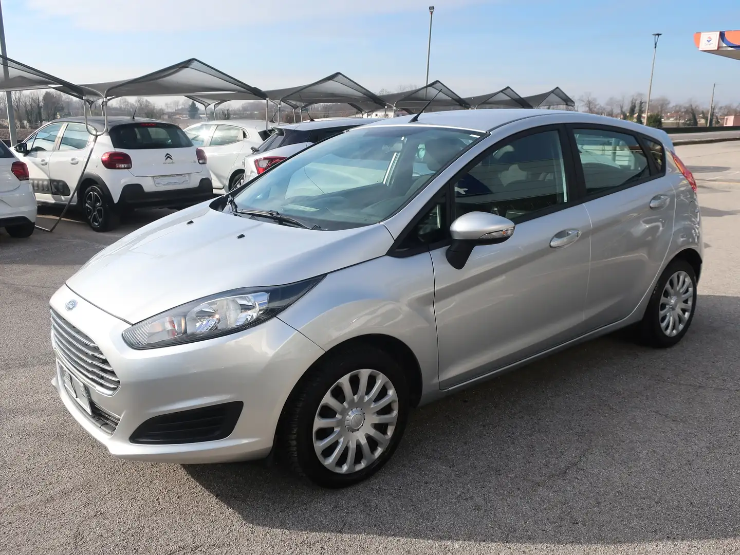 Ford Fiesta Fiesta 5p 1.2 16v Trend 82cv E5 Argento - 1