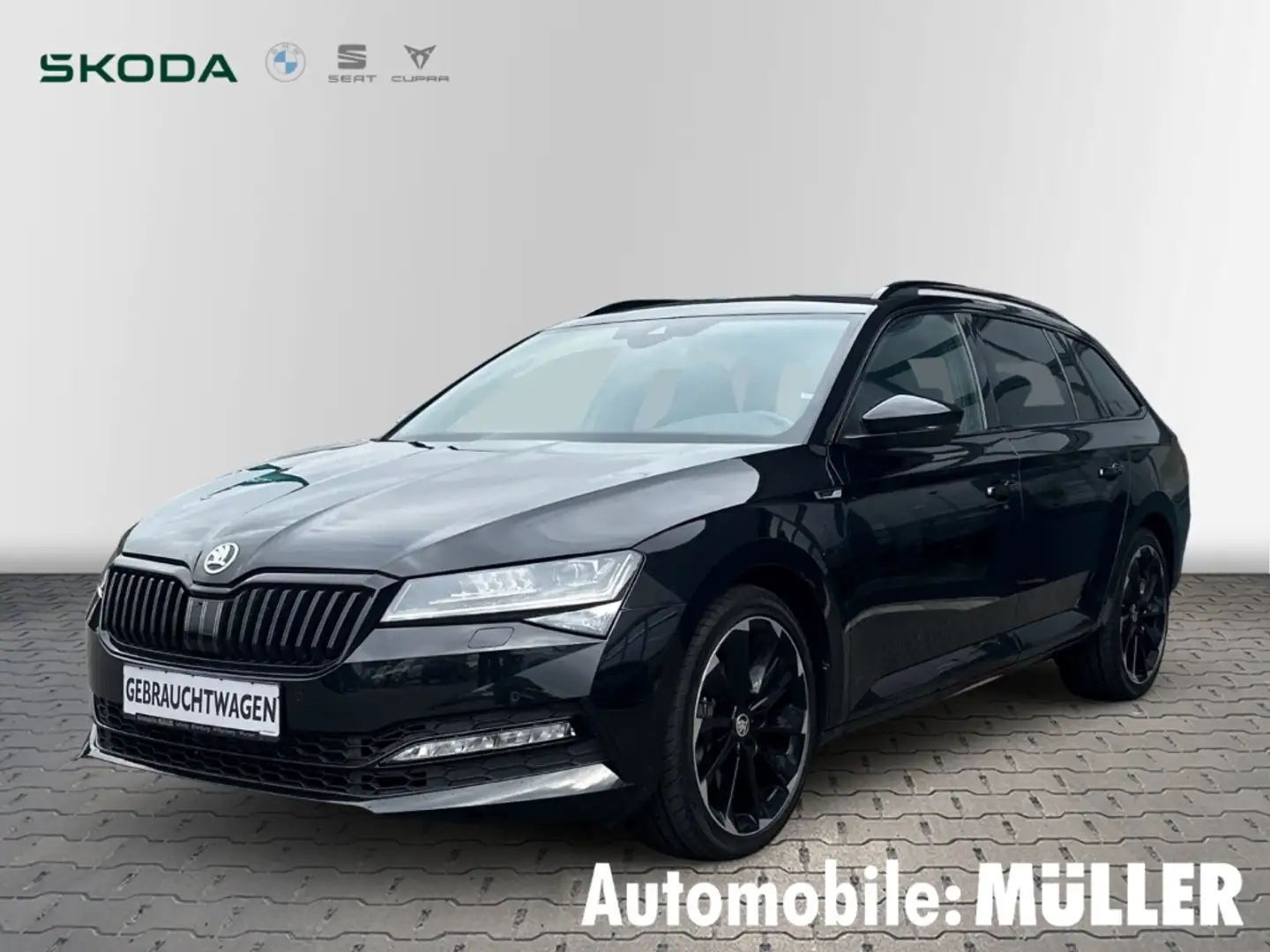 Skoda Superb Combi SportLine 4x4 2.0 TSI 200 kW DSG*Standheizun Schwarz - 1
