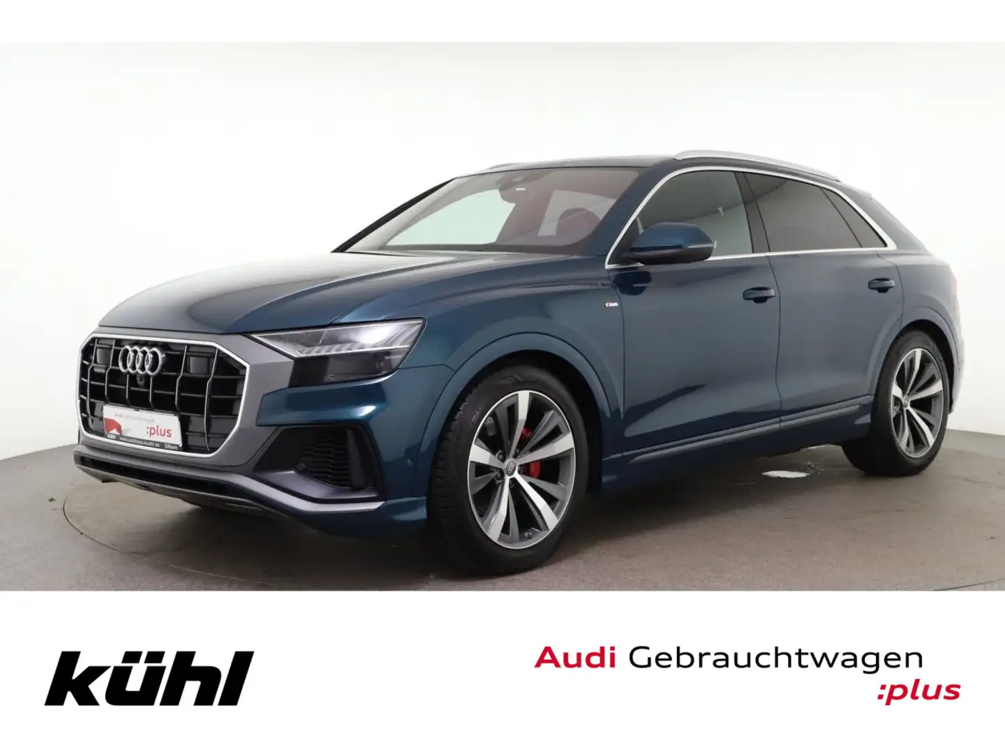 Audi Q8 50 TDI Q Tip. Luft HD Matrix B&O 360° HuD Pan Blau - 1