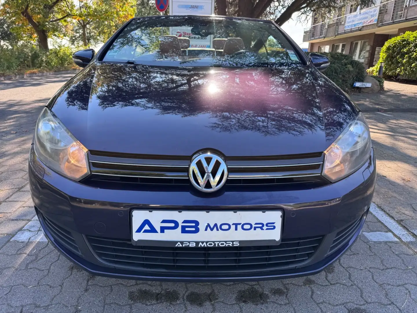 Volkswagen Golf GOLF VI CABRIO 2.0 TDI BMT LEDER NAVI SHZ TEMPO. Violett - 2