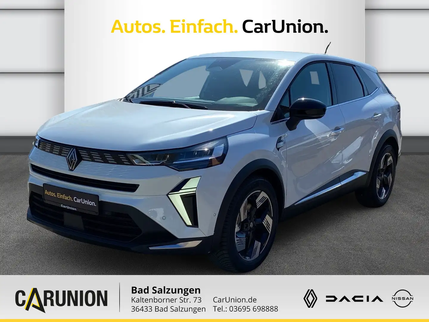 Renault Symbioz Techno E-Tech Full Hybrid Weiß - 1