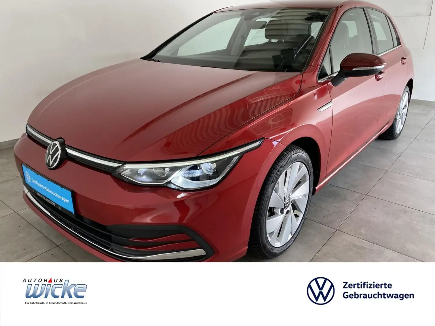 Volkswagen Golf VIII 1.5 TSI Style KLIMA KEYLESS TELEFON LED Rouge - 1