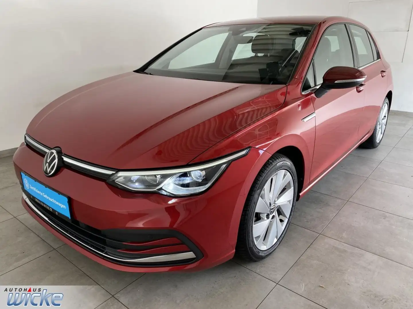 Volkswagen Golf VIII 1.5 TSI Style KLIMA KEYLESS TELEFON LED Rouge - 2
