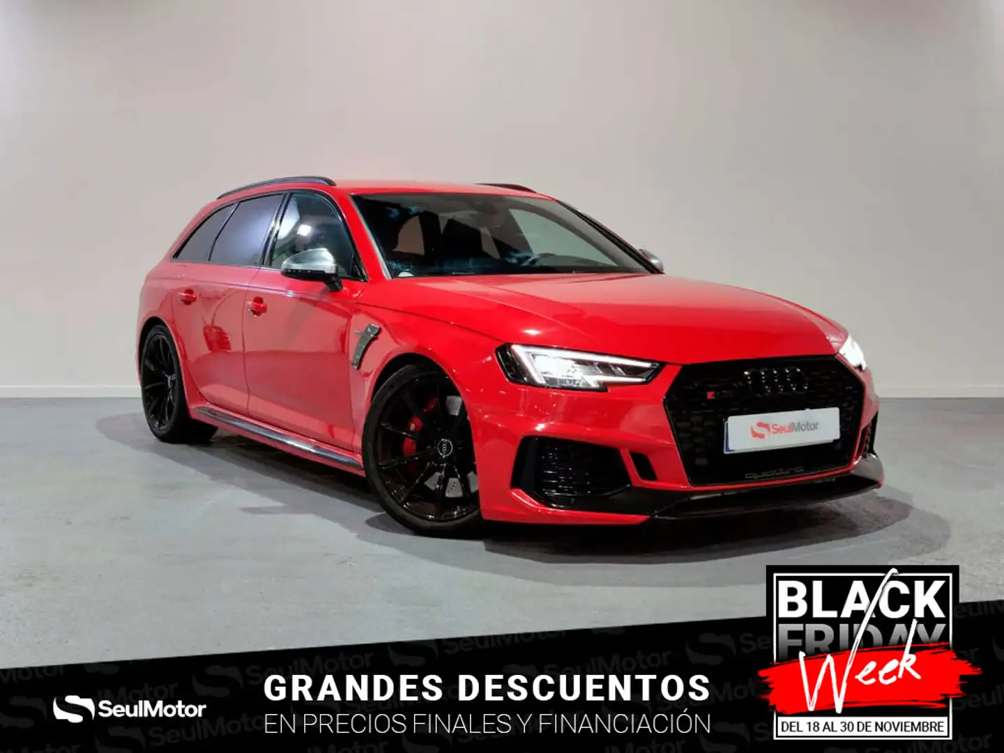 Audi RS4 Avant 2.9 TFSI quattro tiptronic Rojo - 1