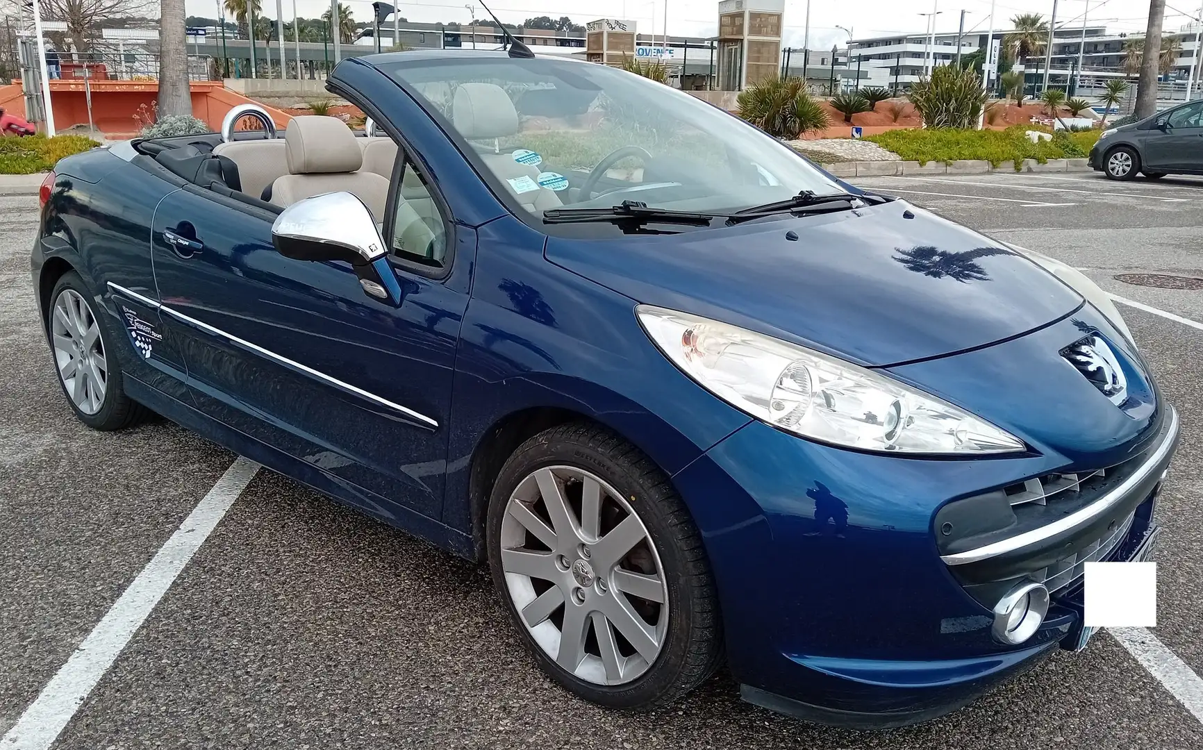 Peugeot 207 207 CC 1.6 THP 16V 150ch Féline Bleu - 2