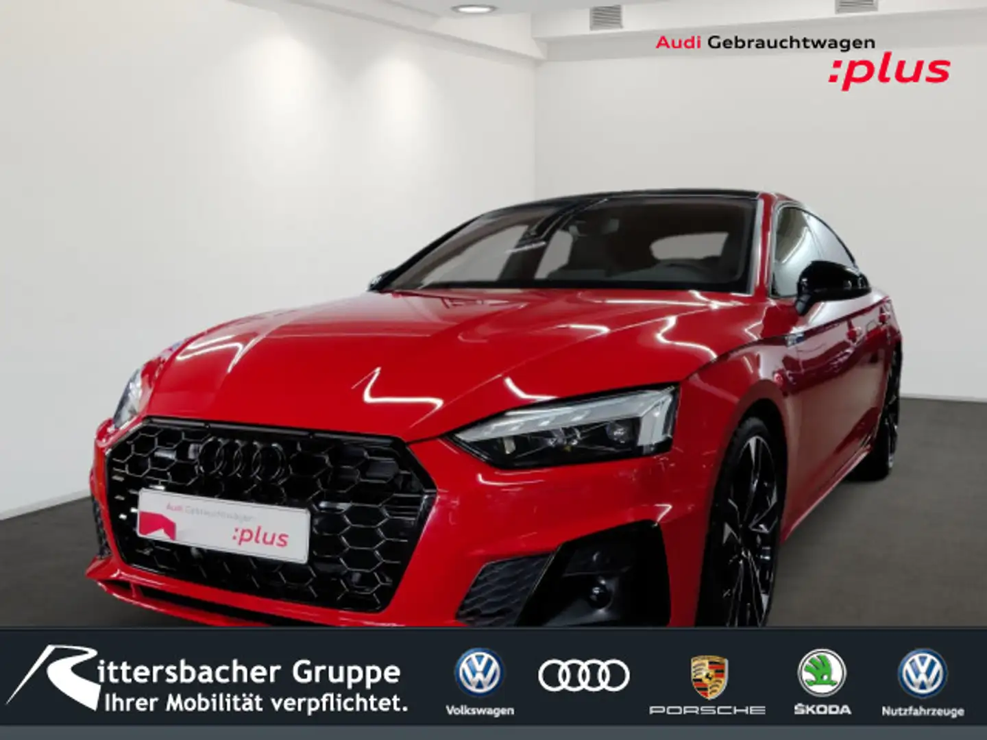 Audi A5 s-line business 40 TDI quattro Busi Rot - 1