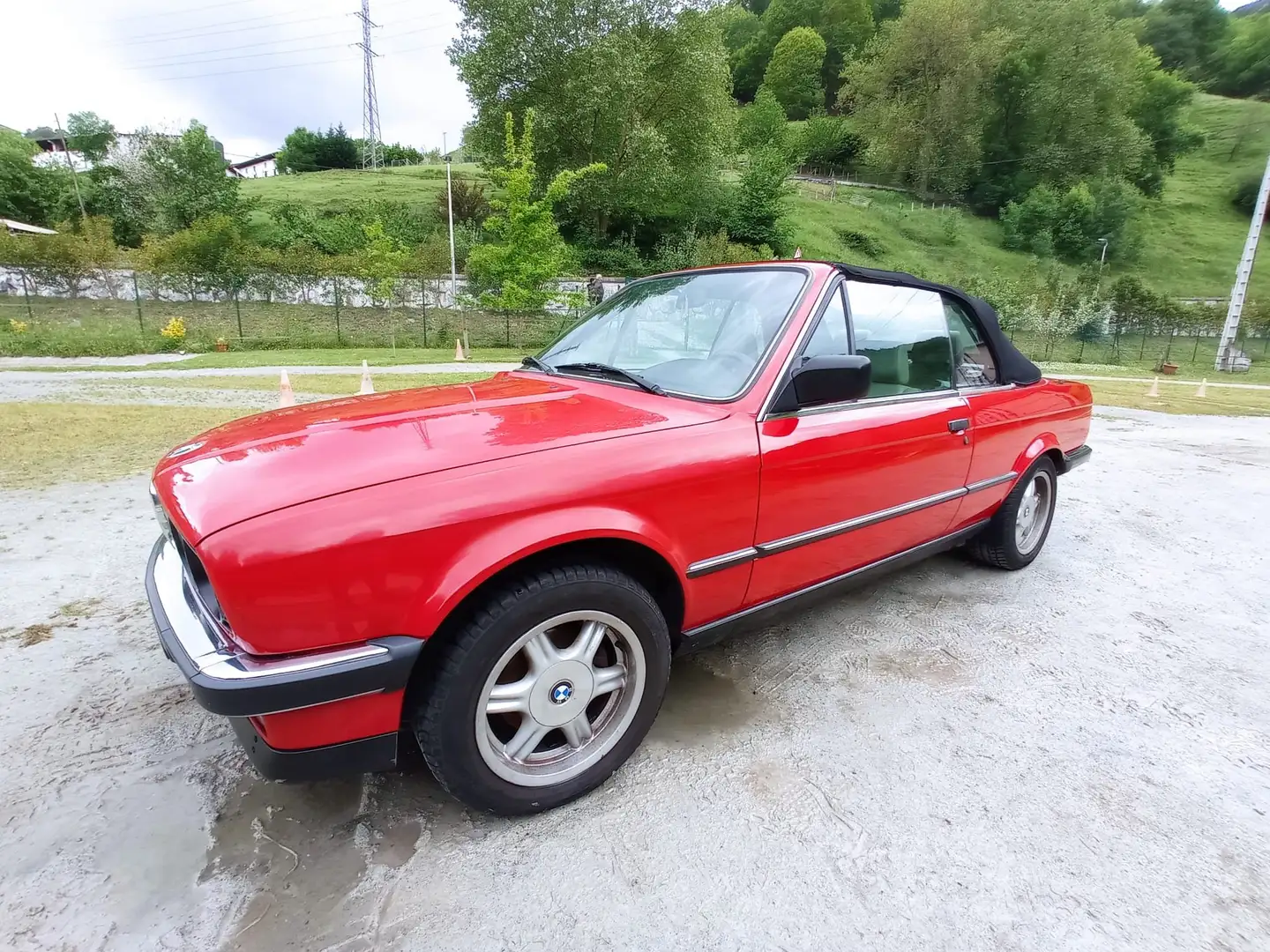 BMW 325 325i Cabriolet Aut. Rojo - 1