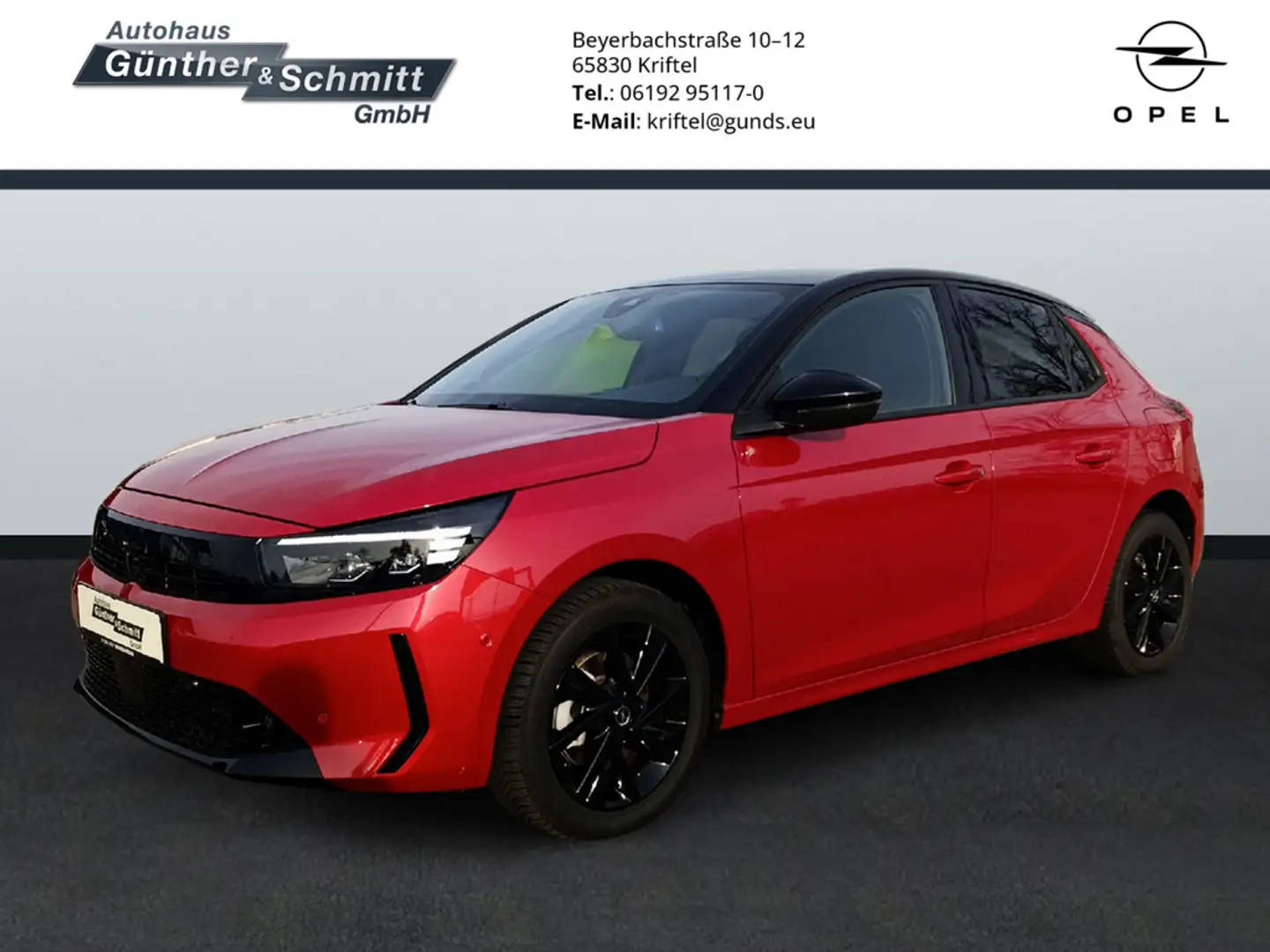 Opel Corsa F 1.2 GS SITZHEIZUNG PDC NAVI Rouge - 1