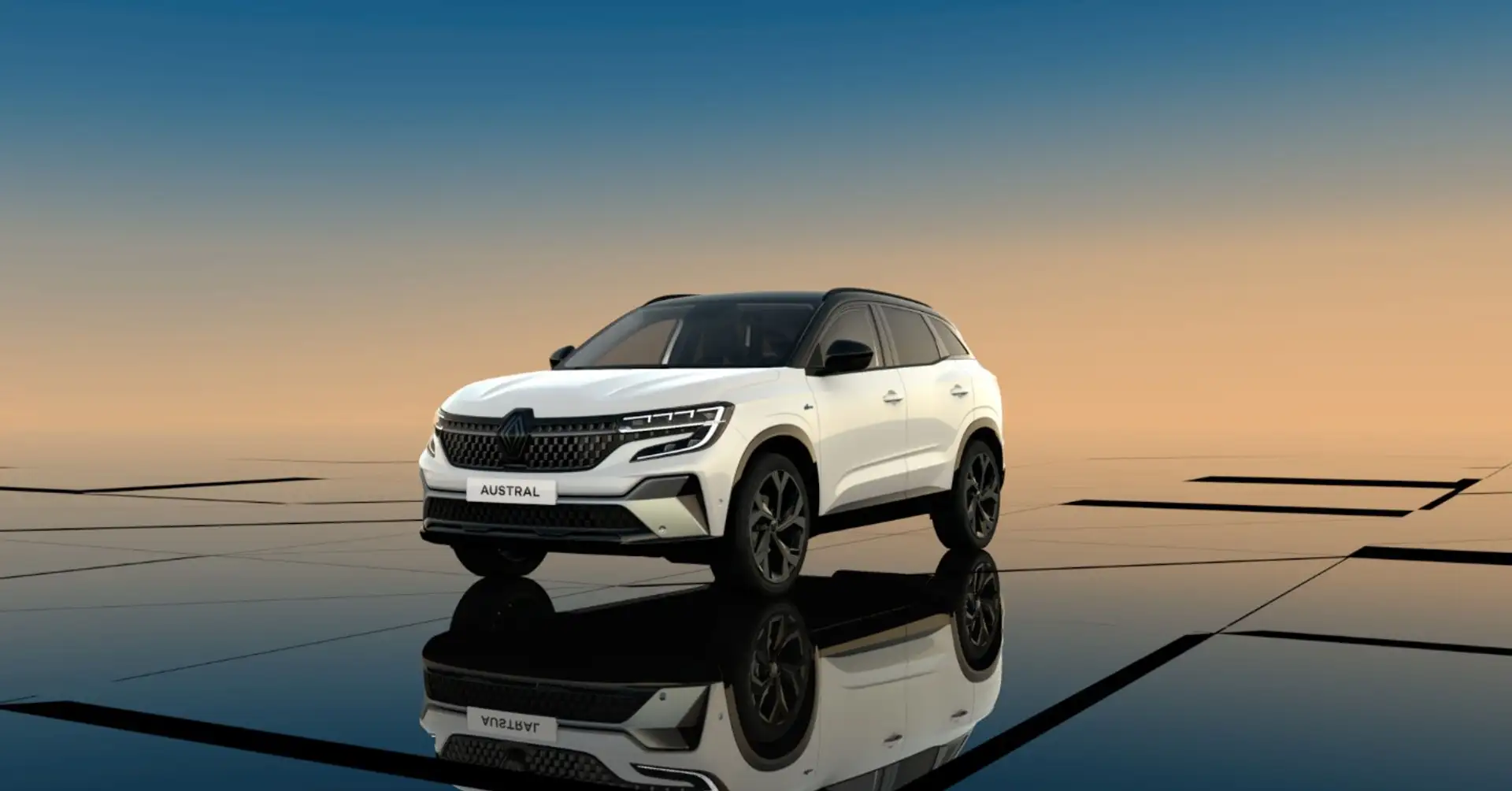 Renault Austral Techno Esprit Alpine 160 Auto. Navi/PDC Blanc - 1