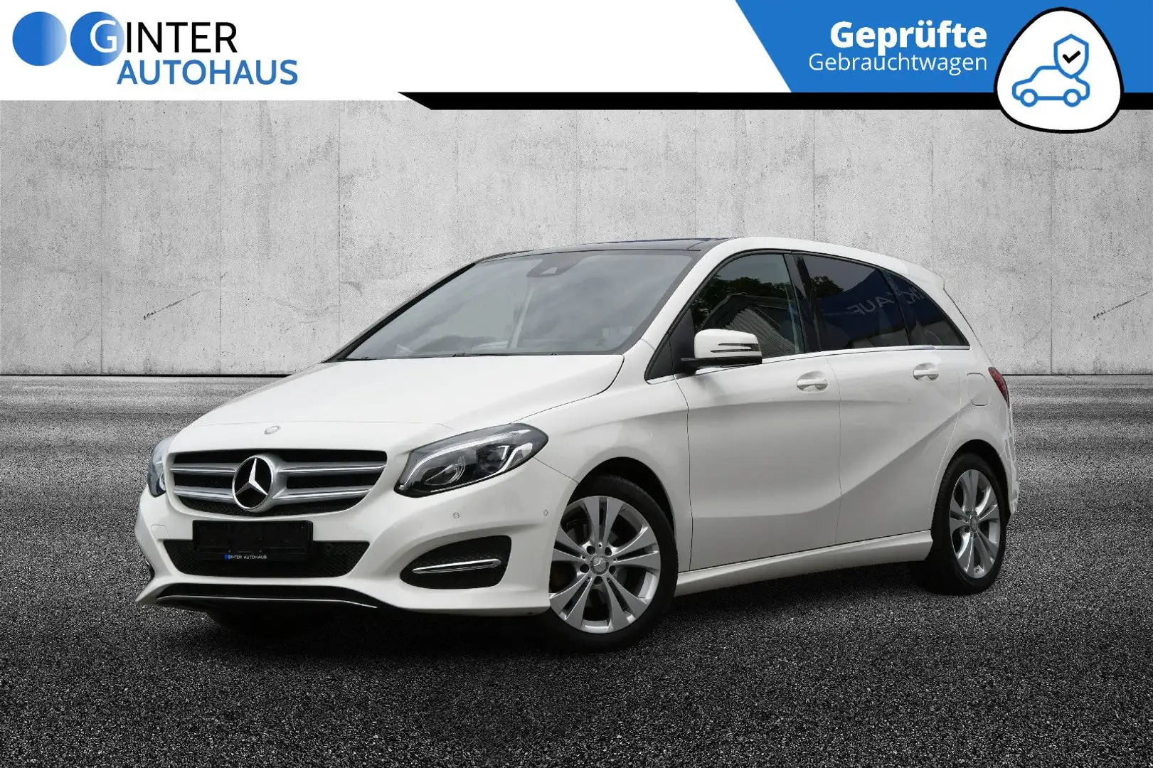 Mercedes-Benz B 220 Klasse 4Matic Urban*Navi*LED*Panorama* Weiß - 1