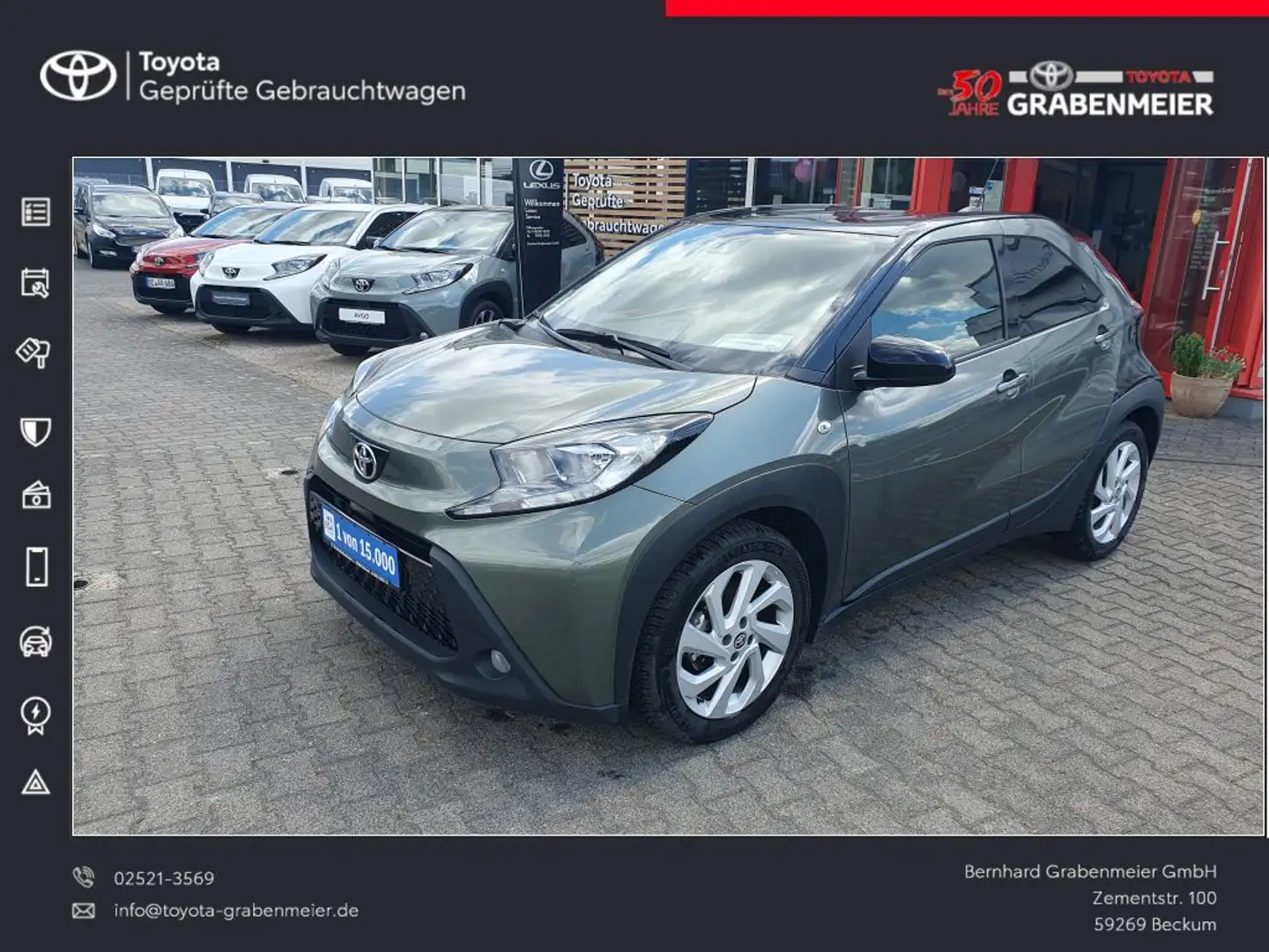 Toyota Aygo X Pulse Vert - 1